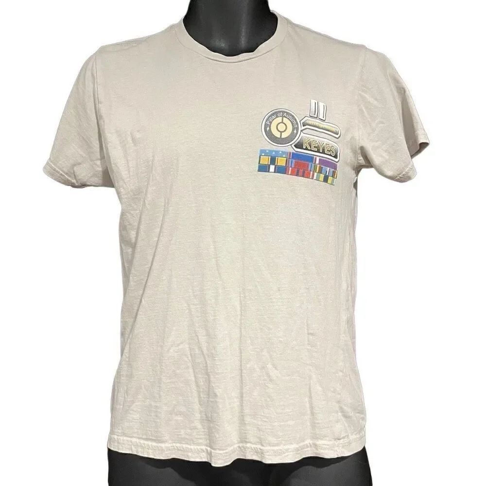 Loot Crate Halo Pillar of Autumn Keyes Gray T-Shirt Men’s Medium